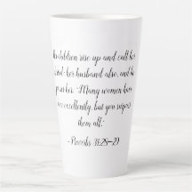 Proverbs 31:28-29 Woman Mug