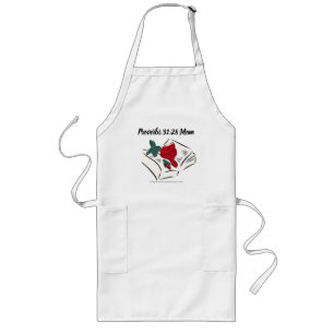Proverbs 31:28 MOM Mother's Day Long Apron