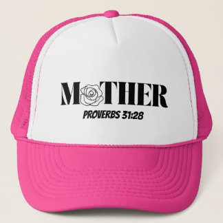 Proverbs 31:28 “Mother” Women’s Hat – Faith-Based 