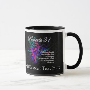 Proverbs 31 Bible Christian Women's Mug