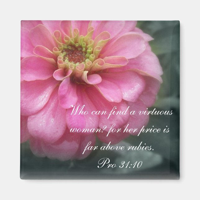 Proverbs 31 Collection ~ Pro 31:10 Magnet (Front)