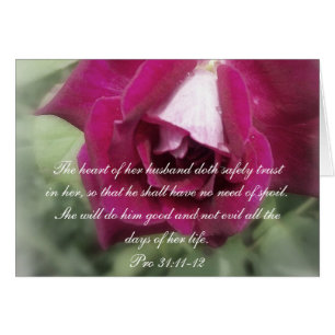 Proverbs 31 Collection ~ Pro 31:11-12
