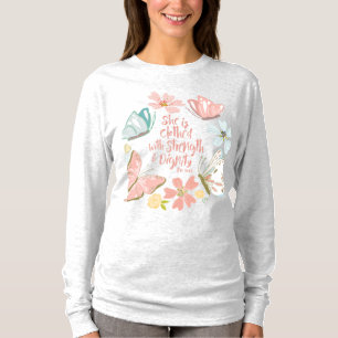 Proverbs 31 Modern Christian Aesthetic T-Shirt