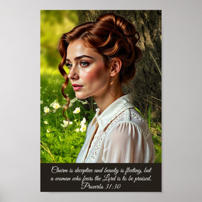 Proverbs 31 Woman Poster (Front)