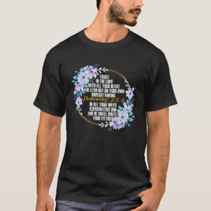 Proverbs 35 6 Bible Verse Religious Christian Men  T-Shirt