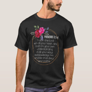 Proverbs 35 6 Bible Verse Religious Christian T-Shirt