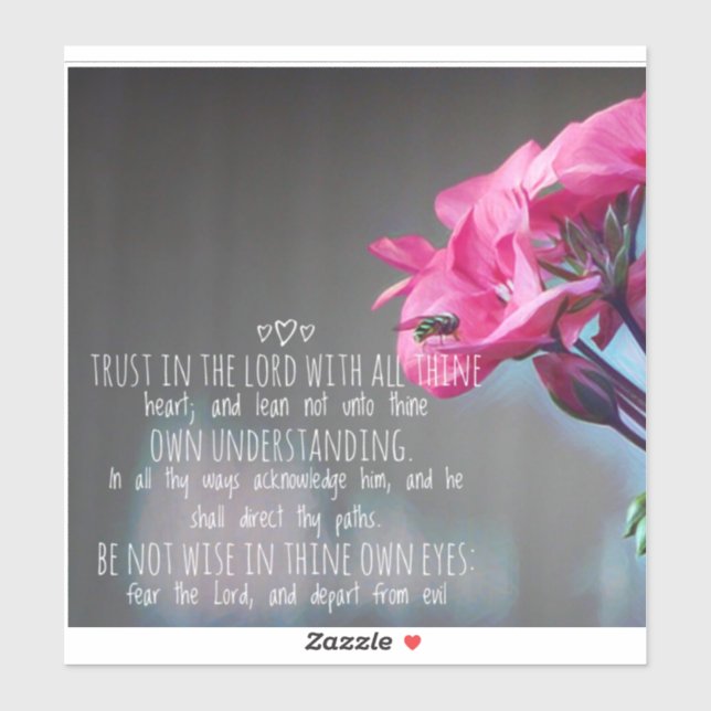 Proverbs 3:5-6 (Sheet)