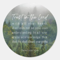 Proverbs 3:5-6 Trust in the Lord