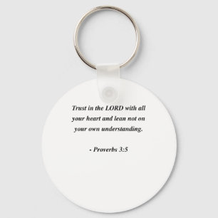PROVERBS 3:5 KEY RING
