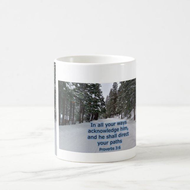 Proverbs 3:6 Mug (Center)
