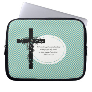 Proverbs 4:5 Laptop or Netbook Carrier Sleeve
