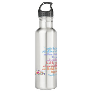 Proverbs Bible Verse 710 Ml Water Bottle