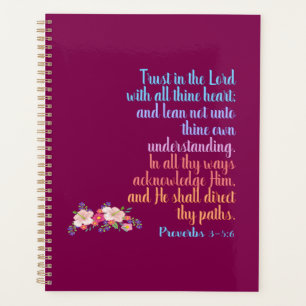 Proverbs Bible Verse Planner