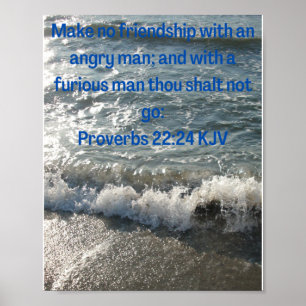 Proverbs useful advice poster