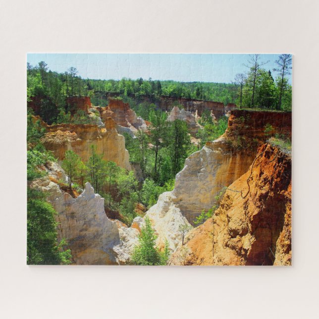 Providence Canyon, Georgia Jigsaw Puzzle (Horizontal)