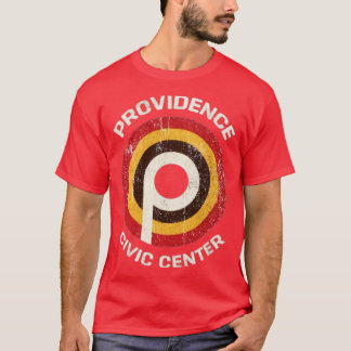 Providence Civic Center T-Shirt - Retro 1970s Rhod