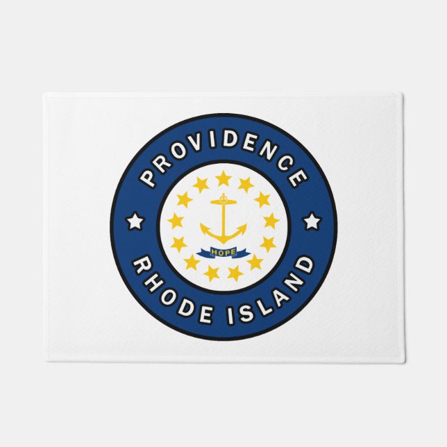 Providence Rhode Island Doormat (Front)