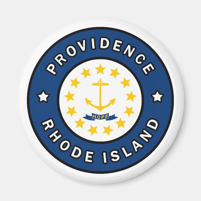 Providence Rhode Island Magnet (Front)