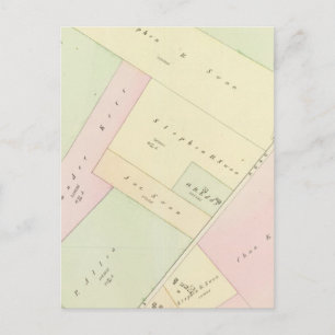 Providence Rhode Island Map Postcard