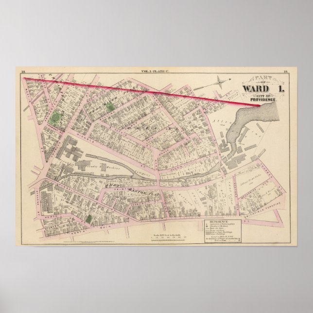 Providence Rhode Island Poster (Front)