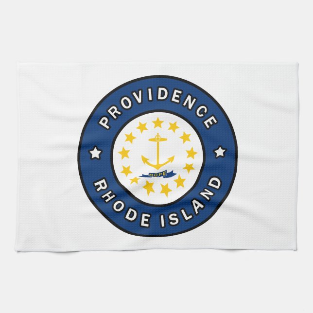 Providence Rhode Island Tea Towel (Horizontal)