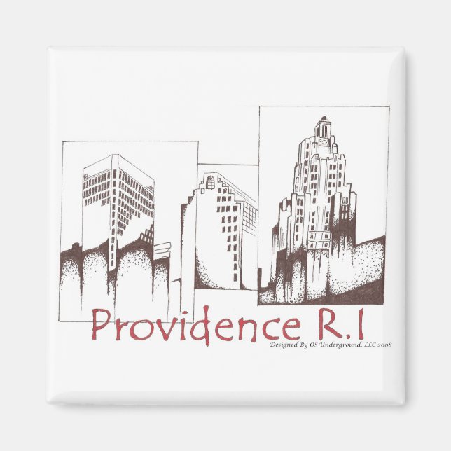 Providence RI Magnet (Front)