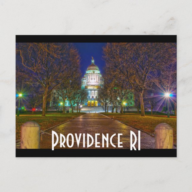 Providence RI Postcard (Front)
