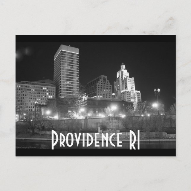 Providence RI Postcard (Front)