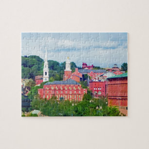 Providence RI Skyline II Jigsaw Puzzle