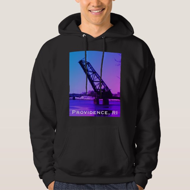 Providence, RI 'Stuck-Up Bridge' Hoodie (Front)