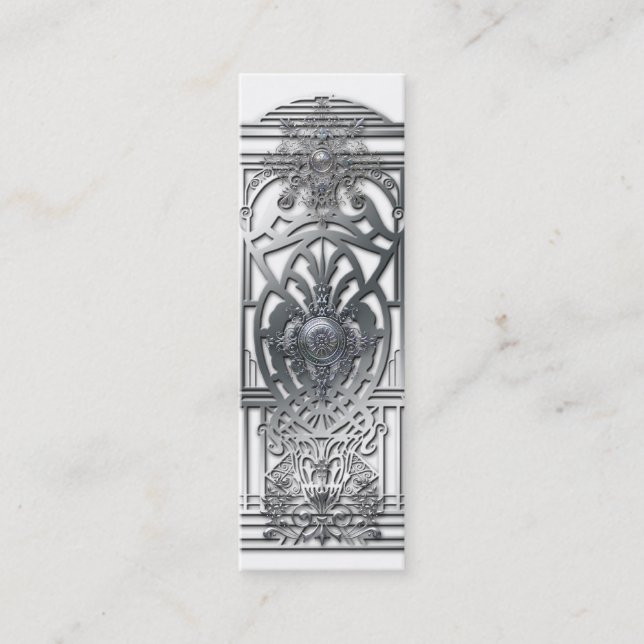 PROVIDENCE: SILVER MEDALLIONS MINI BUSINESS CARD (Front)