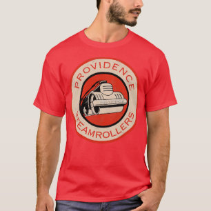Providence Steamrollers Retro Defunct Fan Art T-Shirt