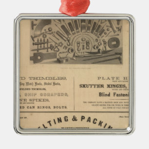 Providence Tool and Forge and Nut Company Metal Ornament
