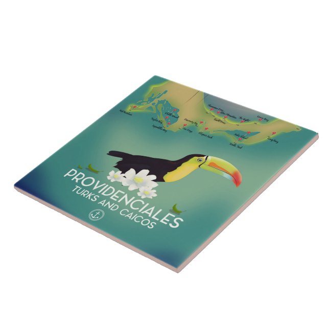 Providenciales turks and caicos ceramic tile (Side)