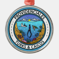 Providenciales Turks and Caicos Scuba Badge