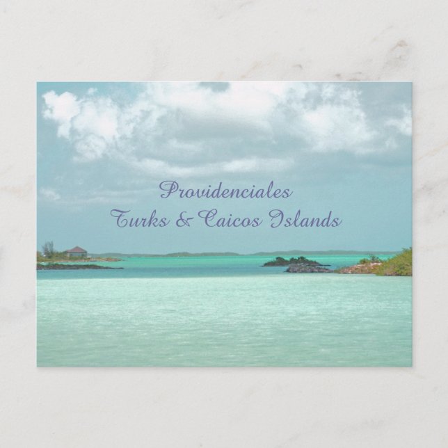 PROVIDENCIALES / TURKS&CAICOS ISLANDS POSTCARD (Front)
