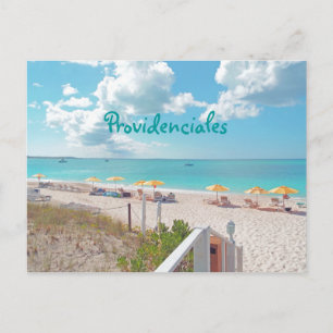 "PROVIDENCIALES /TURKS&CAICOS ISLANDS" POSTCARD