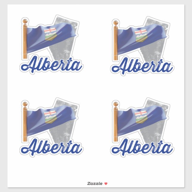Province of Alberta and Flag (Sheet)