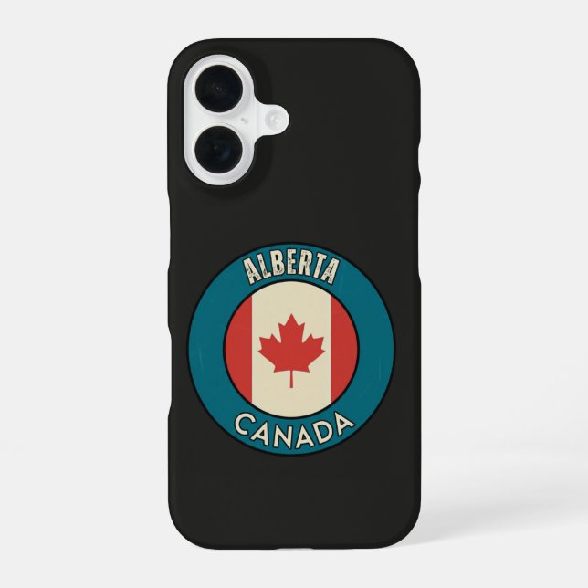 Province of Alberta Canada iPhone 16 Case (Back)