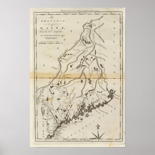 Province of Maine Poster (Front)