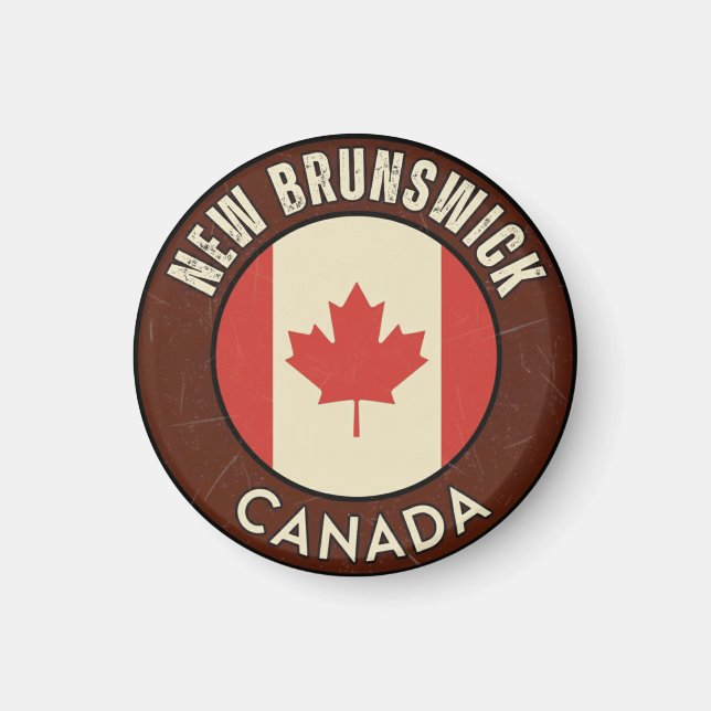 Province of New Brunswick Canada Magnet (Front)