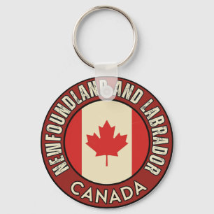 Province of Newfoundland and Labrador Canada Key Ring
