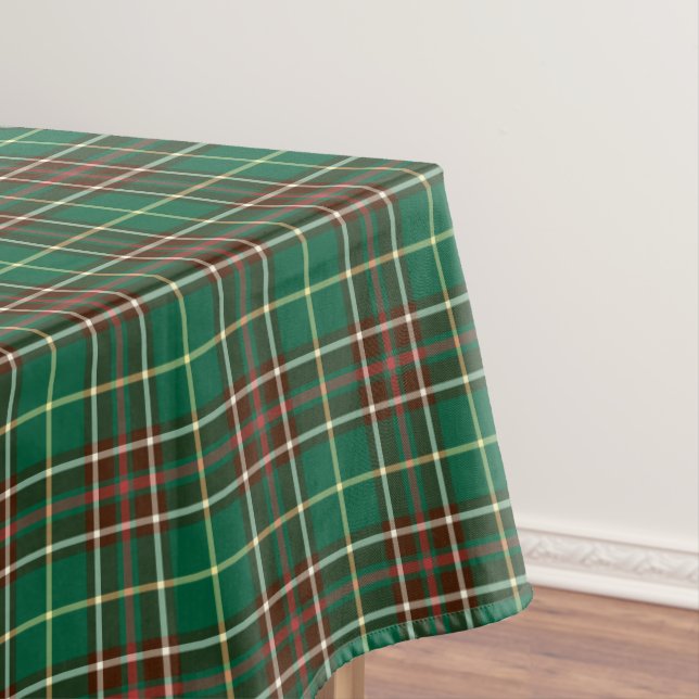 Province of Newfoundland Tartan Tablecloth (In Situ)