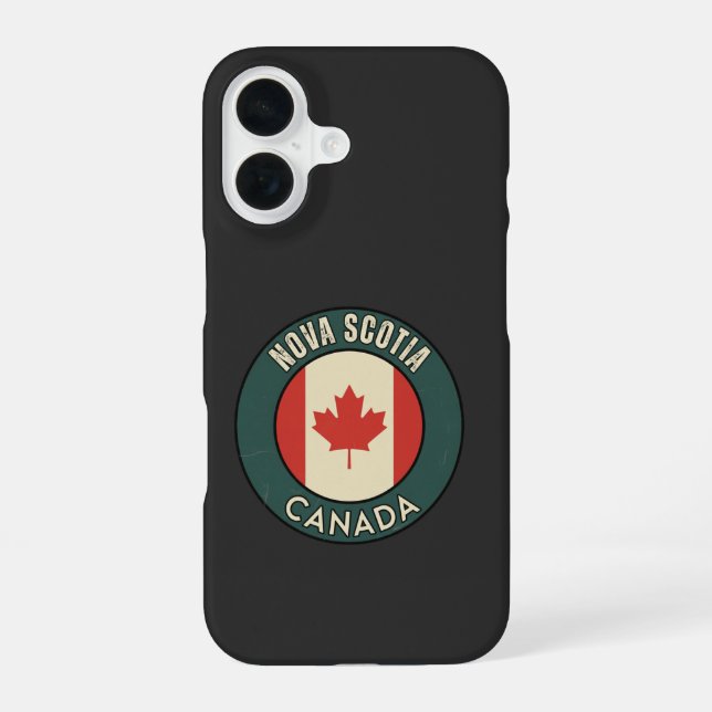 Province of Nova Scotia Canada iPhone 16 Case (Back)