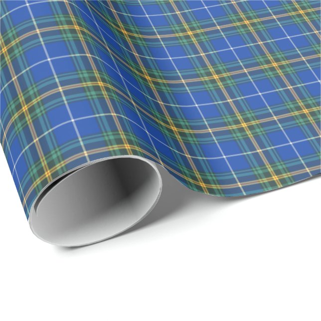 Province of Nova Scotia Canada Tartan Wrapping Paper (Roll Corner)