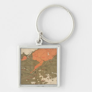 Province of Nova Scotia Island of Cape Breton 3 Key Ring