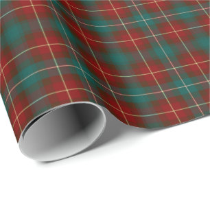 Province of Prince Edward Island Canada Tartan Wrapping Paper
