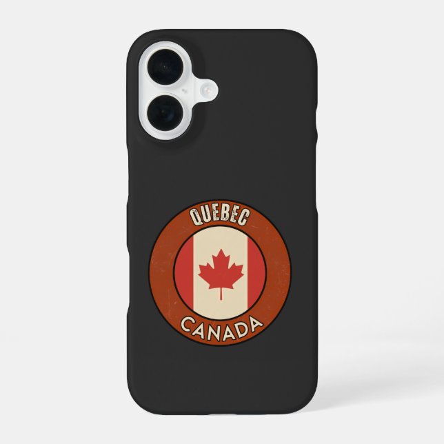 Province of Quebec Canada iPhone 16 Case (Back)