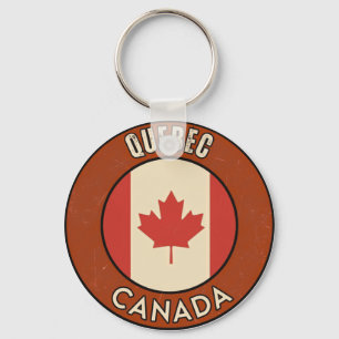 Province of Quebec Canada Key Ring