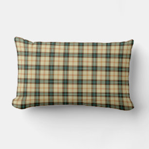 Province of Saskatchewan Canada Tartan Lumbar Cushion